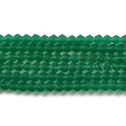 Imitate Austrian Crystal Frosted Glass Beads Strands EGLA-A039-T3mm-MD10-1