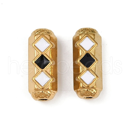 304 Stainless Steel Enamel Beads STAS-Z140-04G-01-1