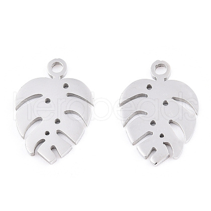 Non-Tarnish 304 Stainless Steel Charms STAS-S107-05P-1