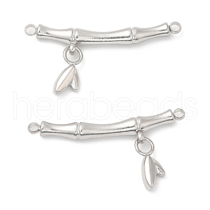 Non-Tarnish 304 Stainless Steel Connector Charms STAS-Z041-32P-1