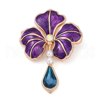 Petal Enamel Pins JEWB-D304-03G-B-1