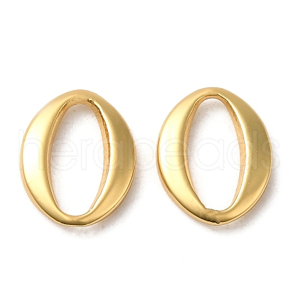 Brass Linkings Rings KK-Z033-01G-1