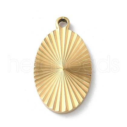 Ion Plating(IP) 304 Stainless Steel Pendants STAS-D025-05G-02-1