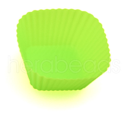 Reusable Food Grade Silicone Cupcake Mold Set BAKE-PW0001-035B-1