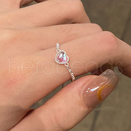 925 Sterling Silver Chain Finger Rings FS-WG5585A-01-1-1