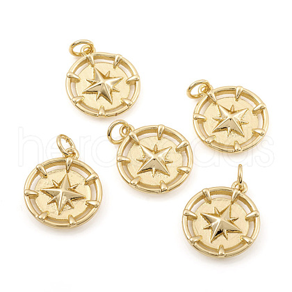 Brass Pendants KK-G392-05G-1
