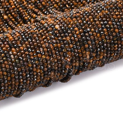 Natural Tiger Eye Beads Strands G-RM2025-A10-2mm-1