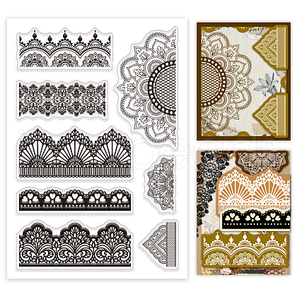Custom Summer Theme PVC Plastic Clear Stamps DIY-WH0631-0269-1