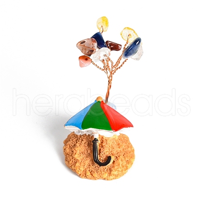 Resin Display Decorations DJEW-PW0009-025B-1
