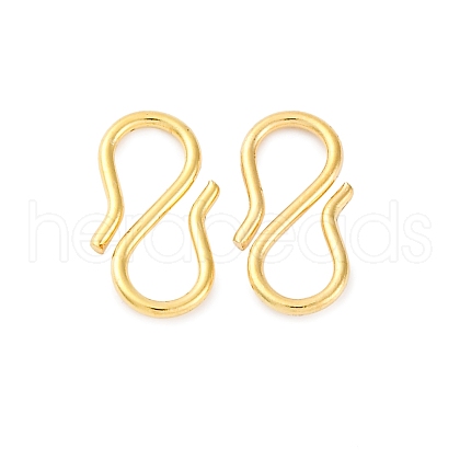 304 Stainless Steel S-Hook Clasps STAS-R157-02G-1