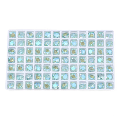 Glass Rhinestone Cabochons MRMJ-N029-02B-03-1