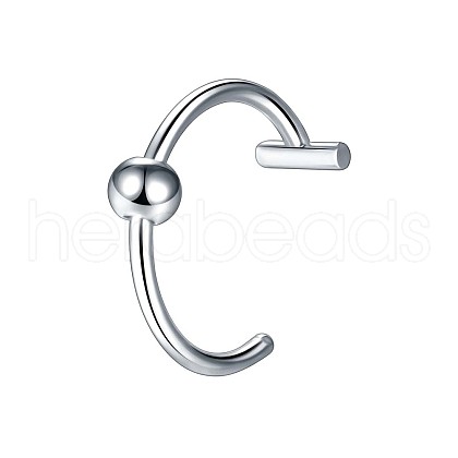 Anti-Tarnish 304 Stainless Steel 20 Gauge Fake Lip Rings Piercing Jewelry WGC994D-03-1
