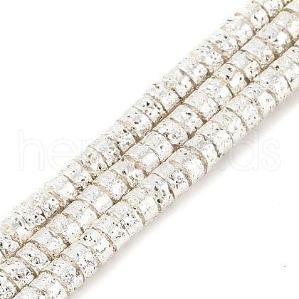 Electroplated Synthetic Non-Magnetic Hematite Beads Strands G-U003-16C-1