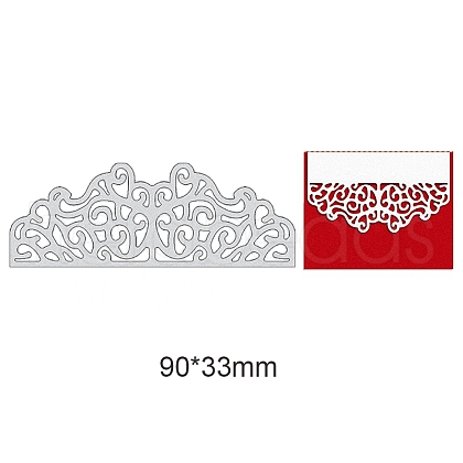 Carbon Steel Cutting Dies Stencils DIY-WH0170-205-1