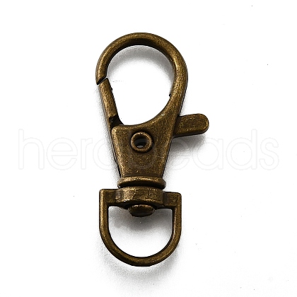 Alloy Swivel Clasps FIND-Q003-01AB-1