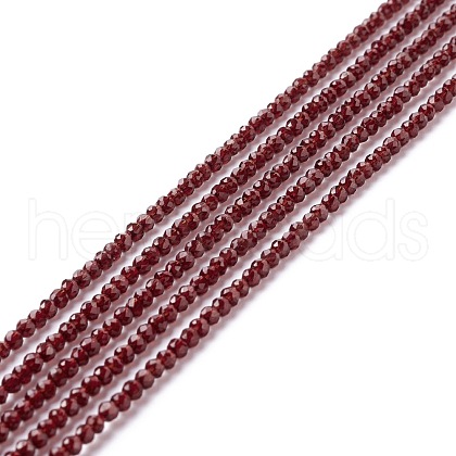 Transparent Glass Beads Strands GLAA-C019-01B-11-1