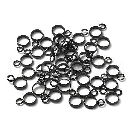 Unicraftale 60Pcs 304 Stainless Steel Tube Bails STAS-UN0042-93-1