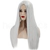 28 inch(70cm) Long Straight Synthetic Wigs OHAR-I015-28D-4