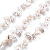 Natural Keshi Pearl Beads Strands PEAR-S020-R01-2