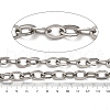 304 Stainless Steel Cable Chains CHS-S012-15P-3