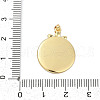 Brass Micro Pave Cubic Zirconia Pendants KK-U068-08G-02-3