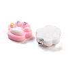 Opaque Resin Pendants RESI-G101-03-2