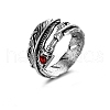 Rhinestone Finger Rings FS-WG10CBE-01-3
