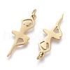 Ion Plating(IP) 304 Stainless Steel Pendants STAS-H100-23G-A-3