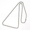 Non-Tarnish 304 Stainless Steel Ball Chains Necklaces NJEW-O066-21-2