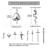10 Styles Tibetan Style Alloy Pendants FIND-YW0005-52-2