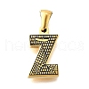 Golden 304 Stainless Steel Pendants STAS-K300-01G-Z-1