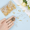 SOFPLATE 60Pcs 2 Colors Tibetan Style Alloy Toggle Clasps FIND-SP0001-24-3
