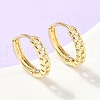Hollow Square Brass Hoop Earrings EJEW-Z102-22G-1