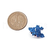 Seed Beads Beaded Charms PALLOY-MZ00315-2