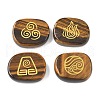 4Pcs 4 Styles Natural Tiger Eye Display Decorations G-F786-02B-06-1