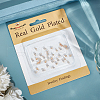 Beebeecraft 50Pcs Brass Rhinestone Charms KK-BBC0012-22-6