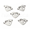 Tarnish Resistant 304 Stainless Steel Links Connectors STAS-C051-03P-1