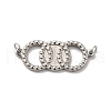 Tarnish Resistant 304 Stainless Steel Connector Charms STAS-M311-18P-1