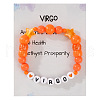 Bohemian Style Constellation Acrylic Beads Stretch Bracelets for Women EF7084-4-1