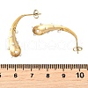 Teardrop 304 Stainless Steel Stud Earrings EJEW-D315-07G-5
