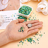 Opaque Glass Round Seed Beads GLAA-TAC0025-07A-02-12