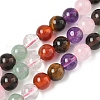 Natural Mixed Gemstone Beads Strands G-P574-A02-6mm-2