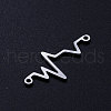 Tarnish Resistant 201 Stainless Steel Links connectors STAS-T049-T666-1-2
