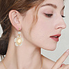 Beebeecraft 100Pcs 2 Colors 304 Stainless Steel Stud Earring Findings STAS-BBC0006-06-6