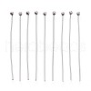 304 Stainless Steel Head Pins STAS-T065-40mm-20P-1