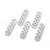 Non-Tarnish 201 Stainless Steel Links connectors X-STAS-L234-041P-1