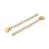 Ion Plating(IP) 304 Stainless Steel Curb Chain Extender STAS-A097-02A-G-2