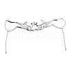 Party Alloy Face Masks AJEW-B021-02P-1