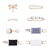 SUPERFINDINGS 8Pcs 8 Style Zinc Alloy Kilt Pin Brooches AJEW-FH0004-37-1