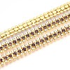 Iron Rhinestone Cup Chains CH-T006-04G-05-1